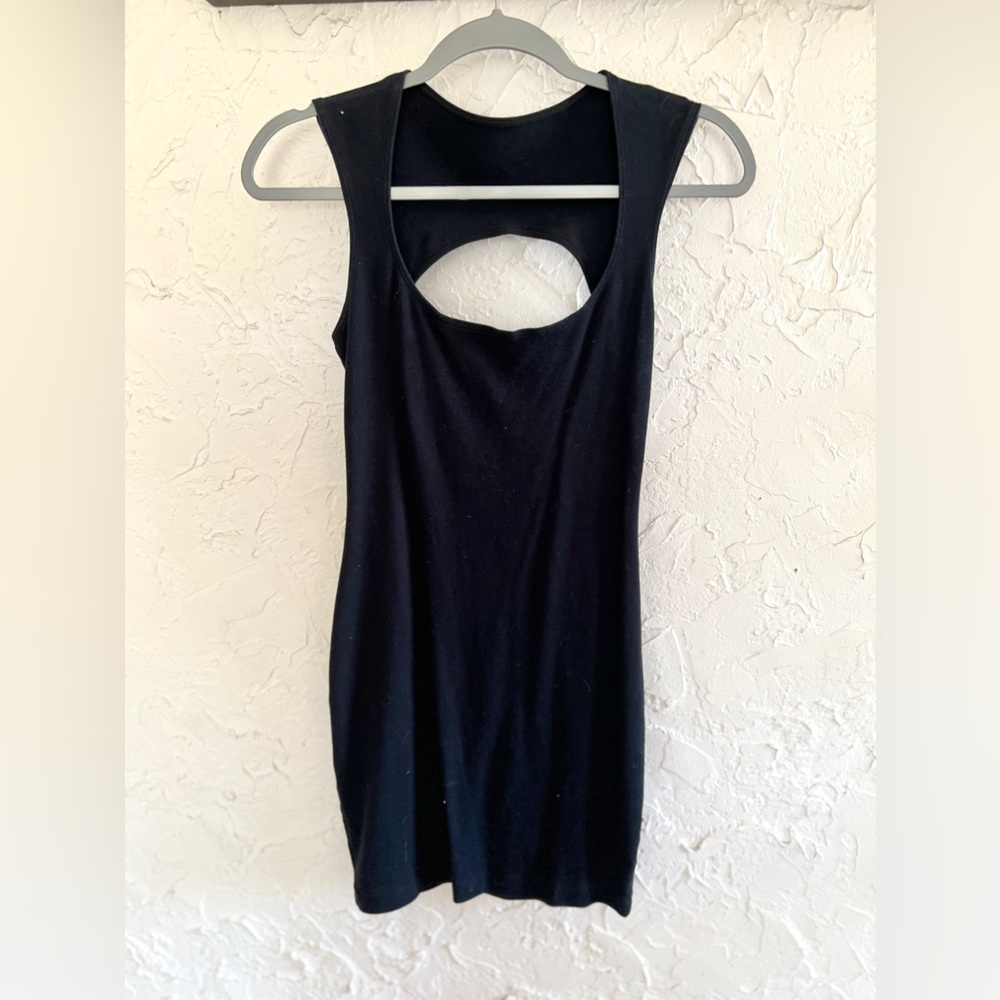 American apparel black dress